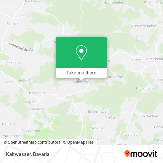 Карта Kaltwasser