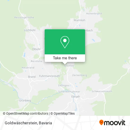 Карта Goldwäscherstein
