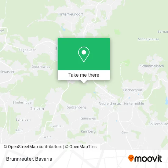 Карта Brunnreuter