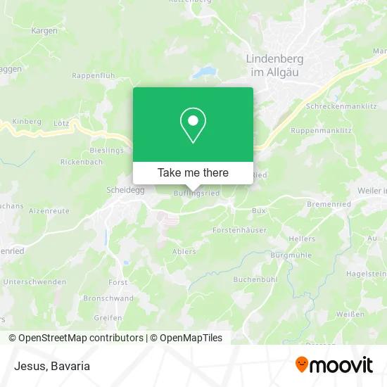 Карта Jesus