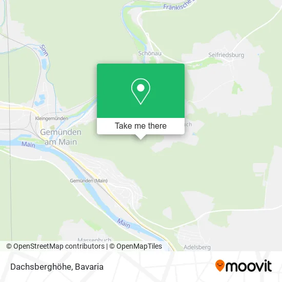 Карта Dachsberghöhe