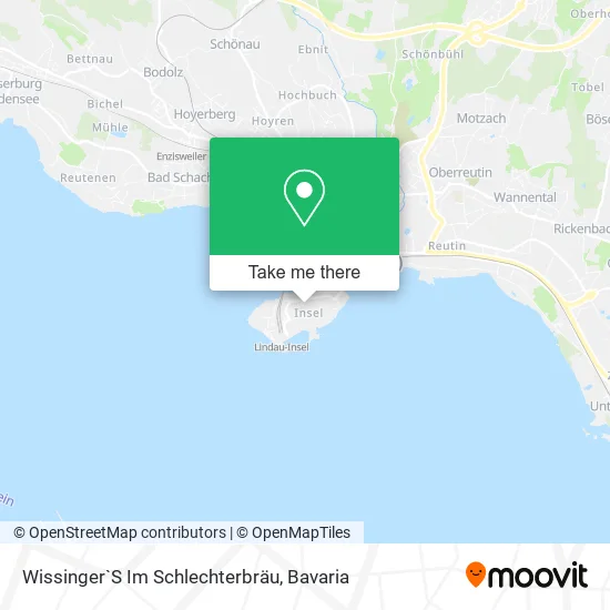 Карта Wissinger`S Im Schlechterbräu