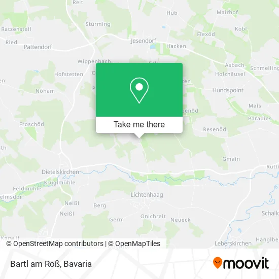 Карта Bartl am Roß