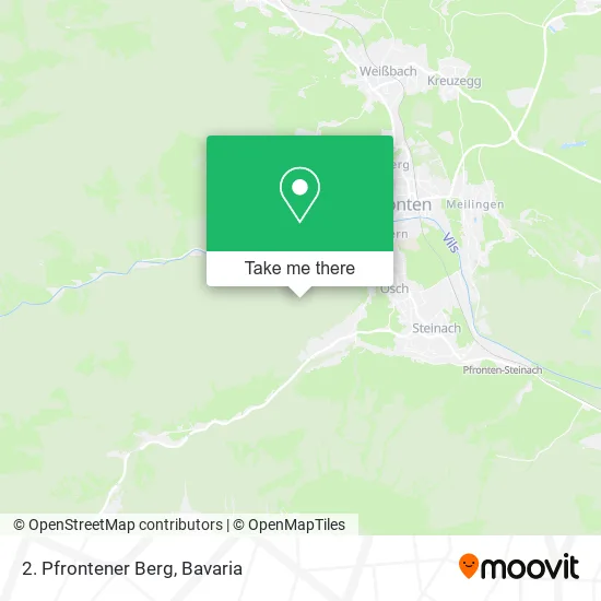 Карта 2. Pfrontener Berg