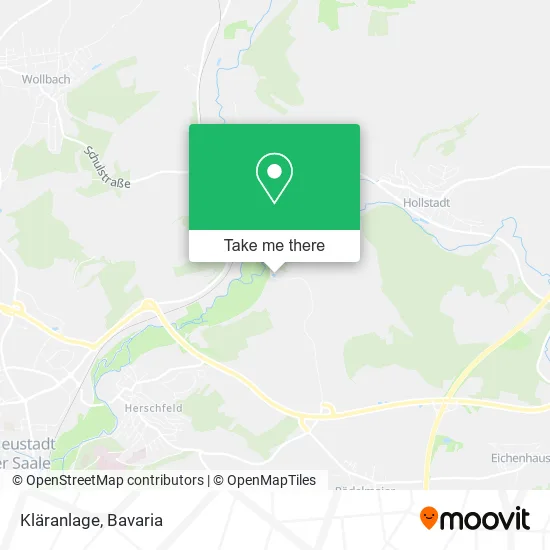 Карта Kläranlage