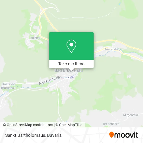 Карта Sankt Bartholomäus