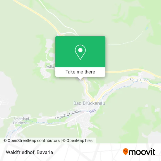 Карта Waldfriedhof