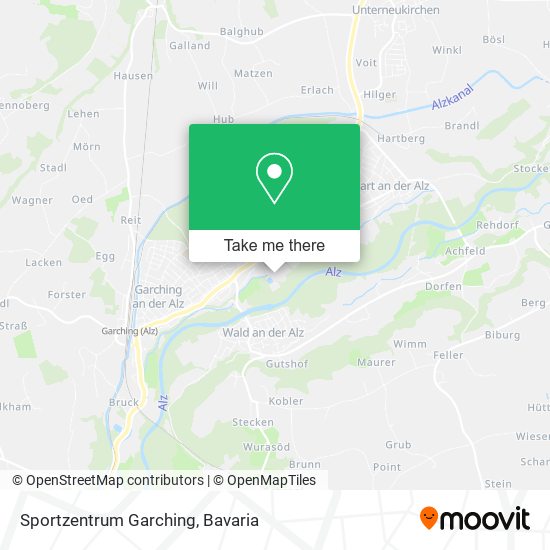 Карта Sportzentrum Garching