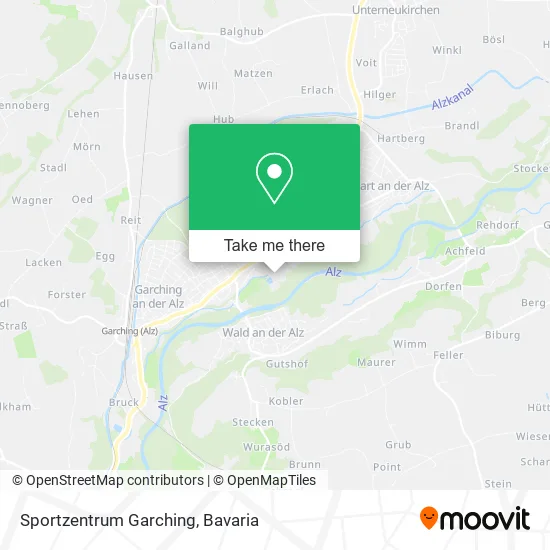 Карта Sportzentrum Garching