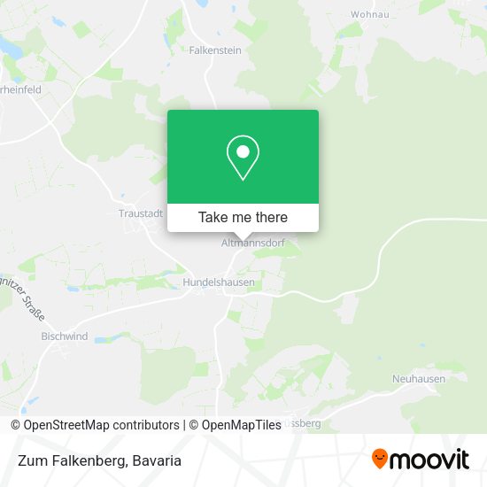 Карта Zum Falkenberg