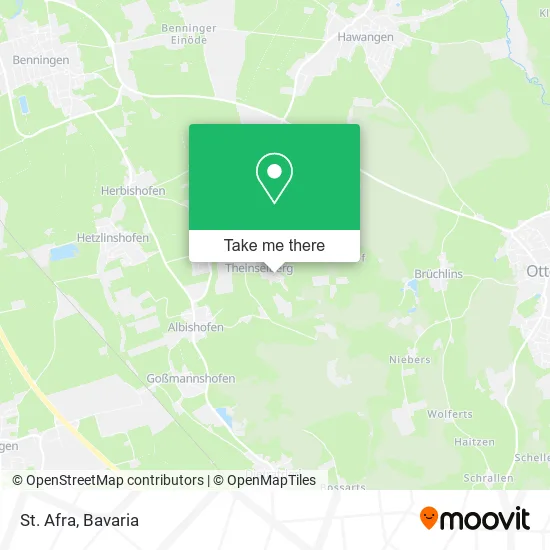 Карта St. Afra