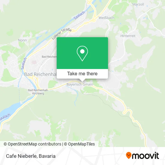 Карта Cafe Nieberle