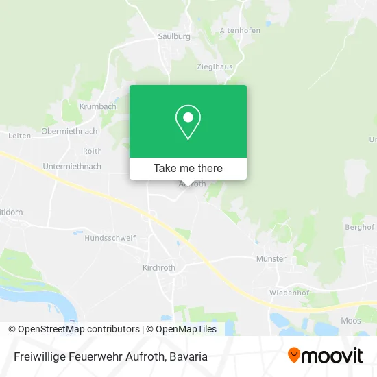 Карта Freiwillige Feuerwehr Aufroth