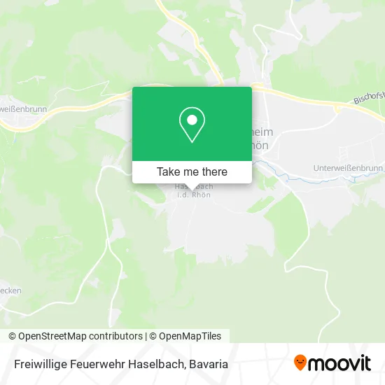 Карта Freiwillige Feuerwehr Haselbach