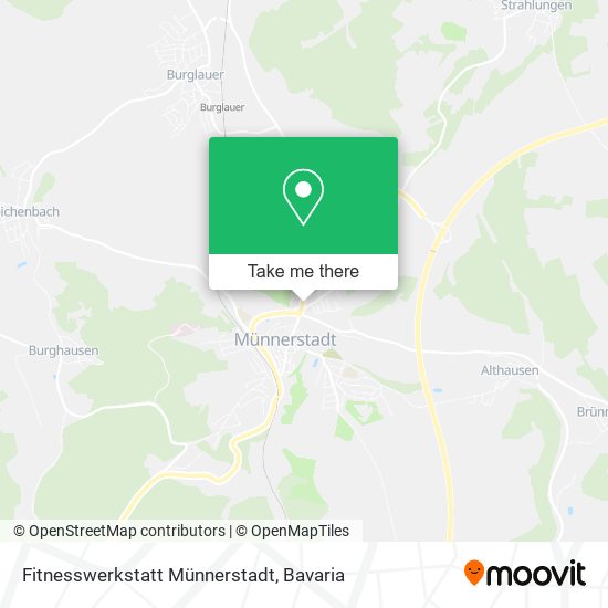 Fitnesswerkstatt Münnerstadt map