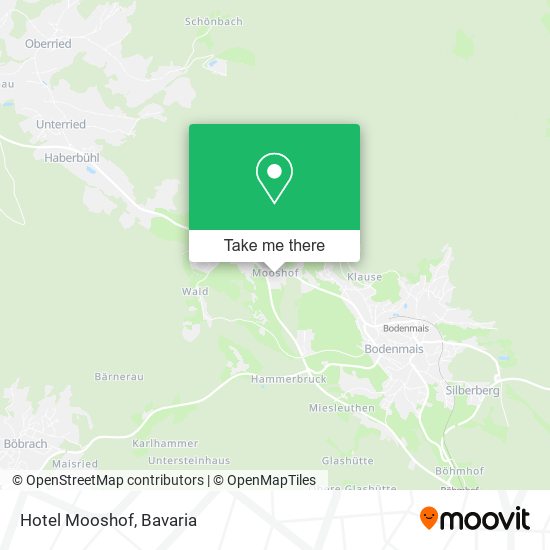 Hotel Mooshof map