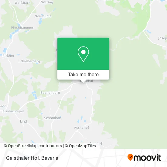 Карта Gaisthaler Hof