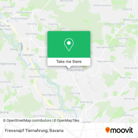 Карта Fressnapf Tiernahrung