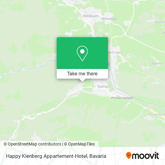 Happy Kienberg Appartement-Hotel map