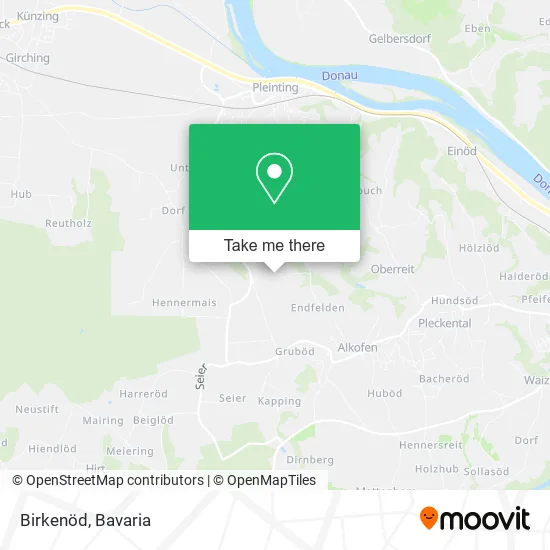 Карта Birkenöd