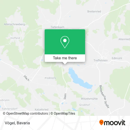 Карта Vögel