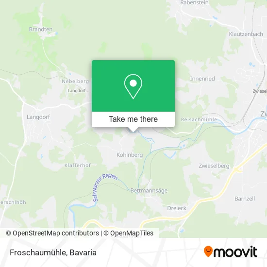 Карта Froschaumühle