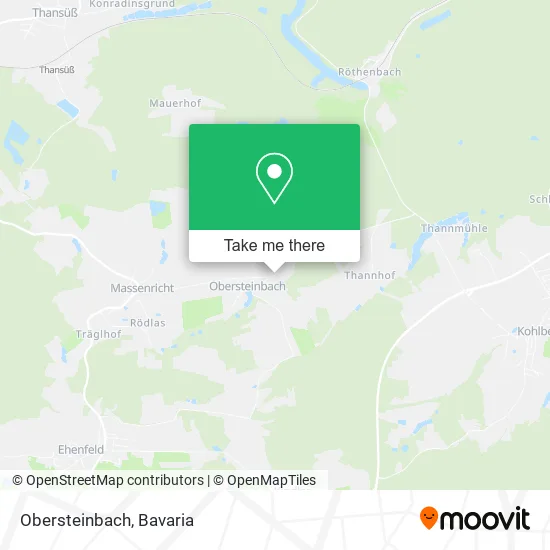 Карта Obersteinbach