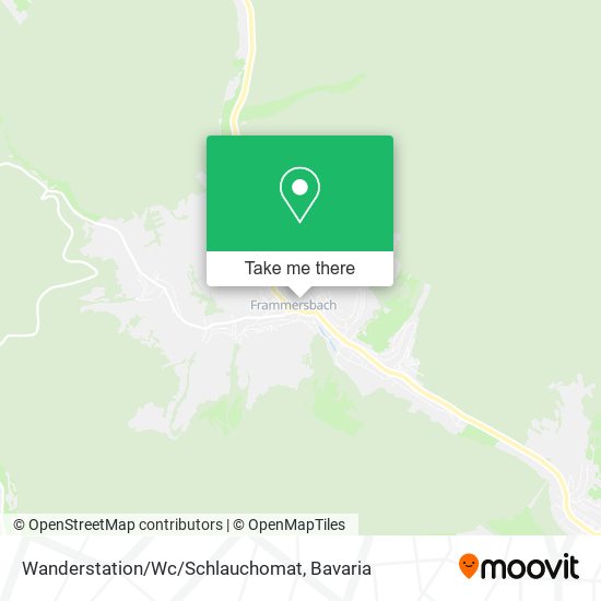 Карта Wanderstation/Wc/Schlauchomat
