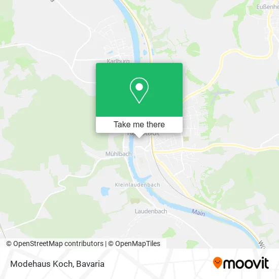 Карта Modehaus Koch