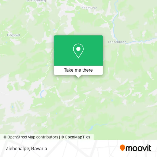 Карта Ziehenalpe