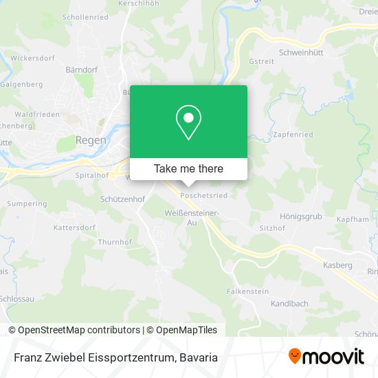 Franz Zwiebel Eissportzentrum map