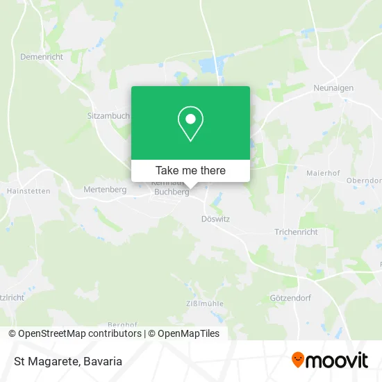 Карта St Magarete