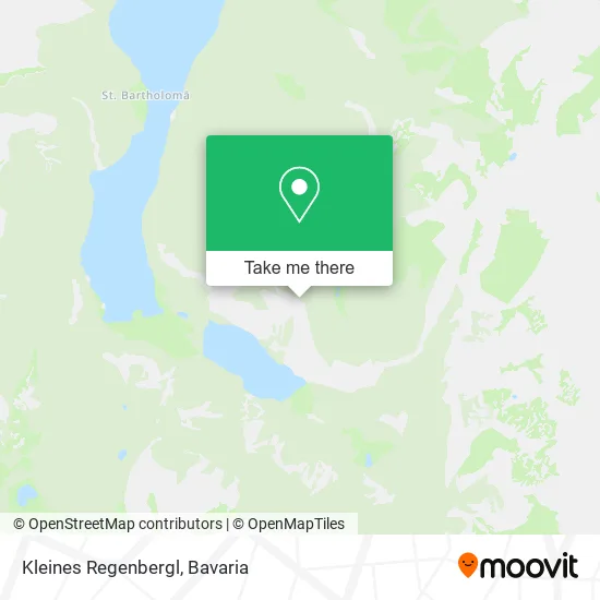 Карта Kleines Regenbergl