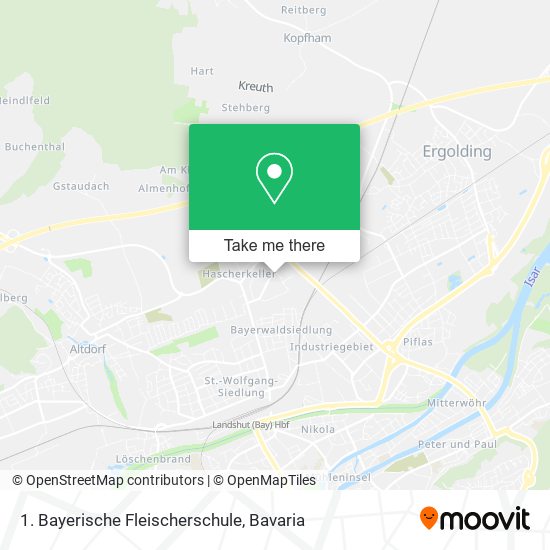 1. Bayerische Fleischerschule map