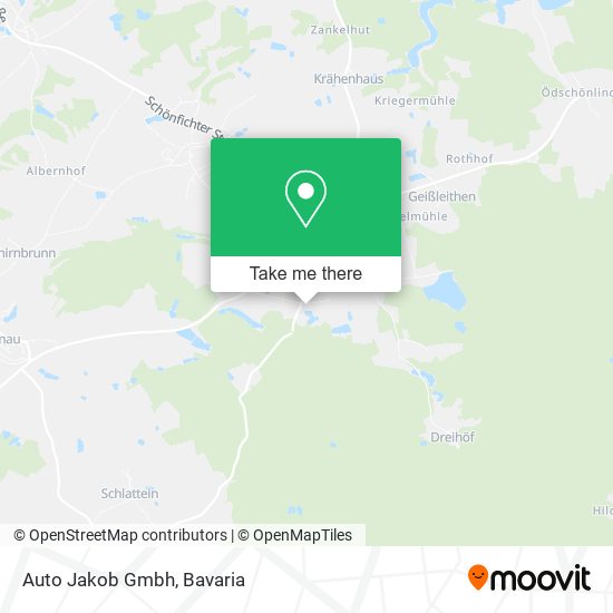 Auto Jakob Gmbh map