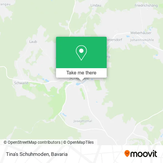Карта Tina's Schuhmoden