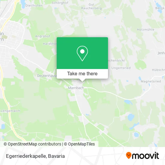 Карта Egerriederkapelle