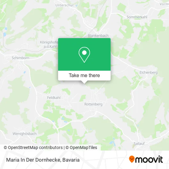 Карта Maria In Der Dornhecke