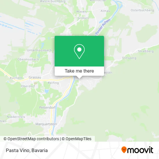 Карта Pasta Vino