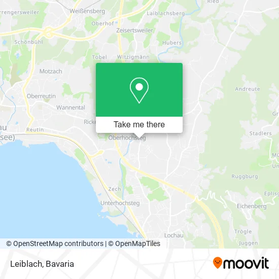 Карта Leiblach