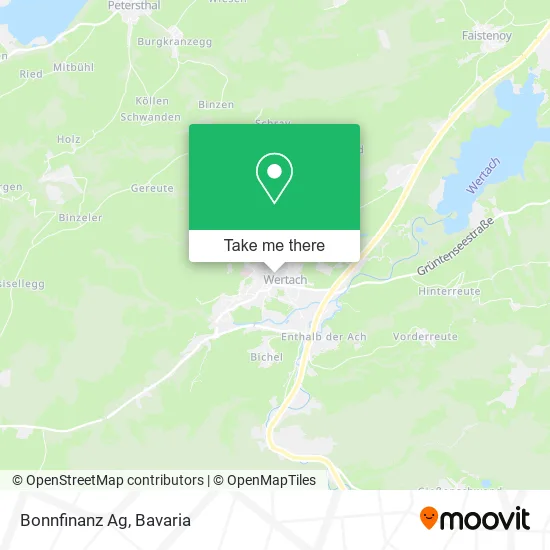 Карта Bonnfinanz Ag
