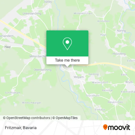 Карта Fritzmair