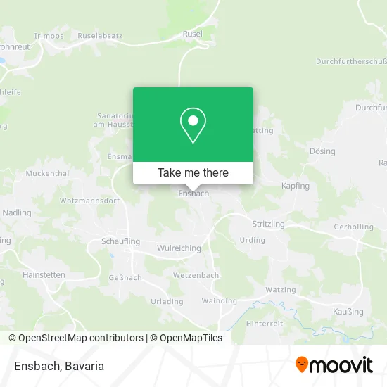 Карта Ensbach