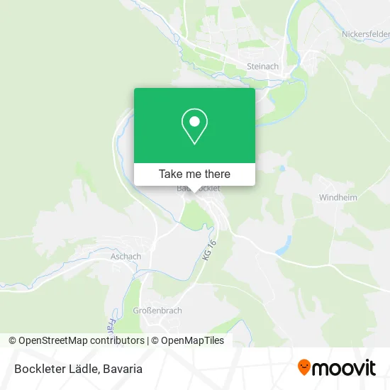 Карта Bockleter Lädle