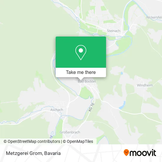 Карта Metzgerei Grom