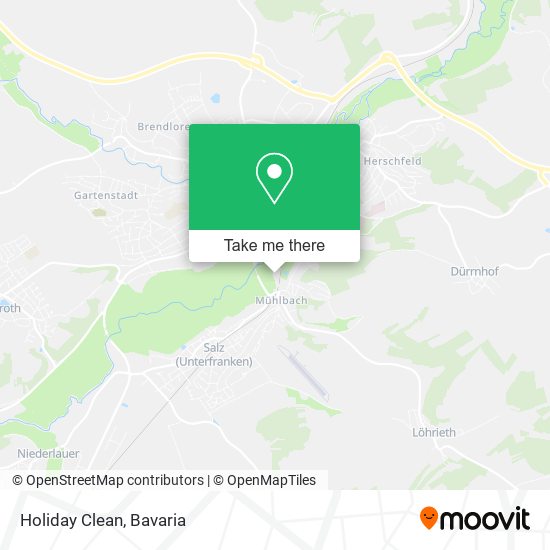 Holiday Clean map