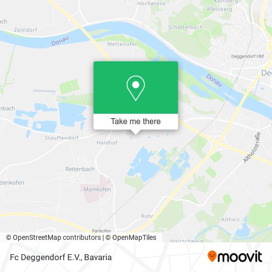Карта Fc Deggendorf E.V.