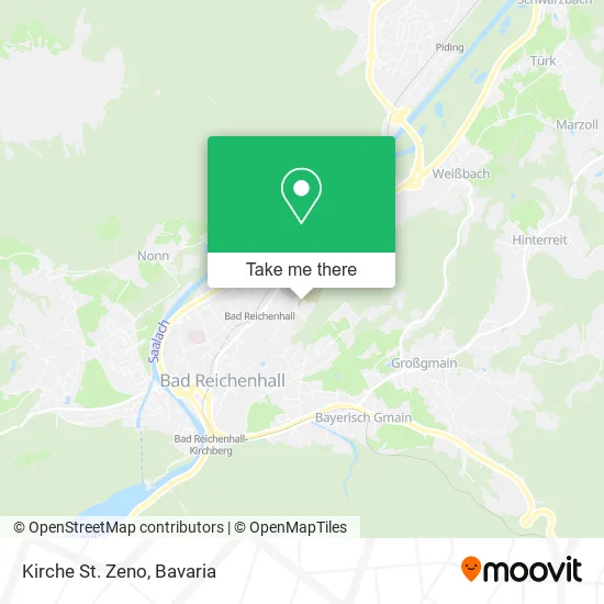 Карта Kirche St. Zeno