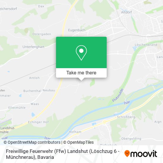 Freiwillige Feuerwehr (Ffw) Landshut (Löschzug 6 - Münchnerau) map