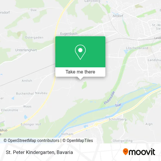 Kindergarten St. Peter map